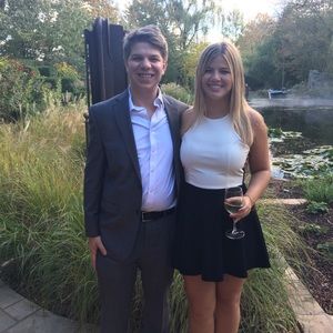 Black and white dress